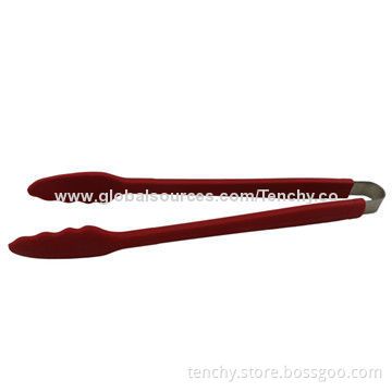 Silicone food tong
